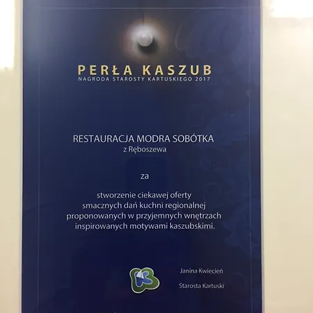 Modra Sobotka - Perla Kaszub * Reboszewo